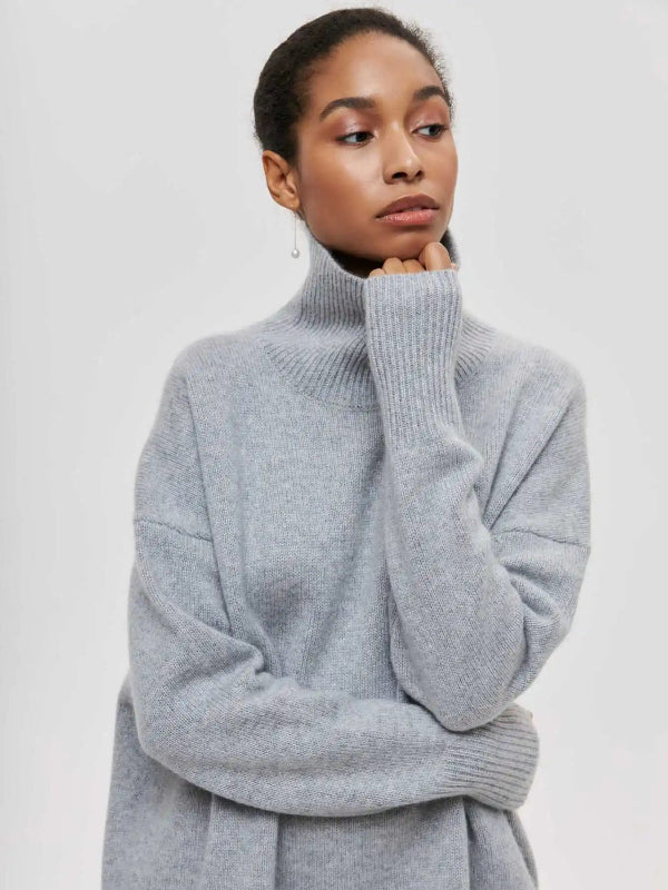 Neasa | Sweater with turtle neck