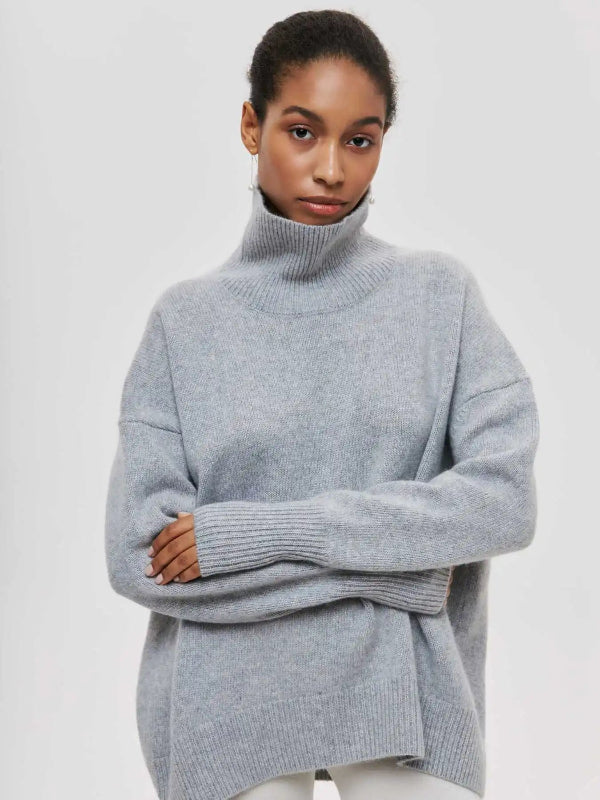 Neasa | Sweater with turtle neck