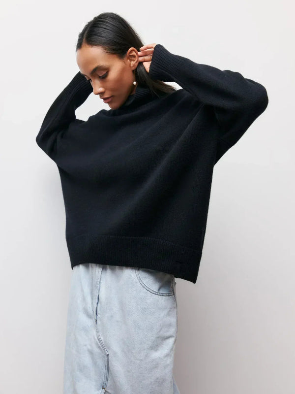 Neasa | Sweater with turtle neck