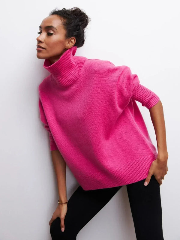 Neasa | Sweater with turtle neck