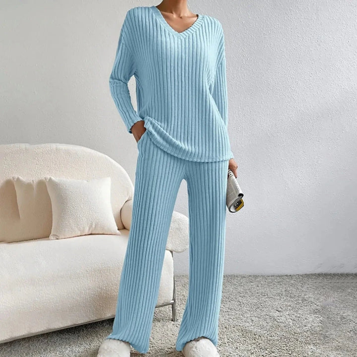 Miya | Rib-knit 2-piece set