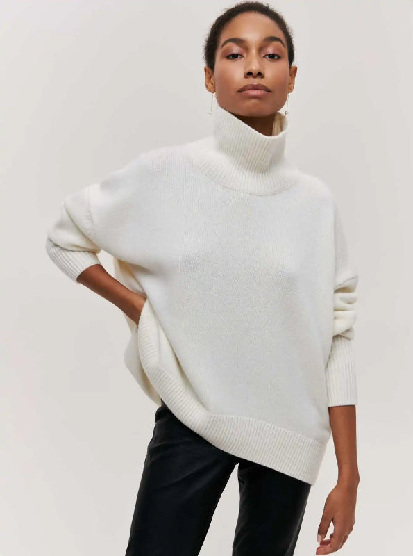 Neasa | Sweater with turtle neck