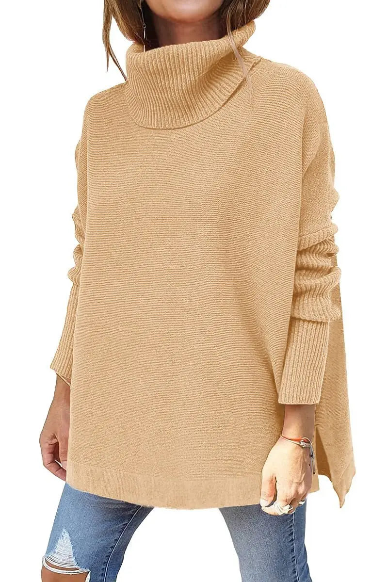 Emi - High neck knitted sweater