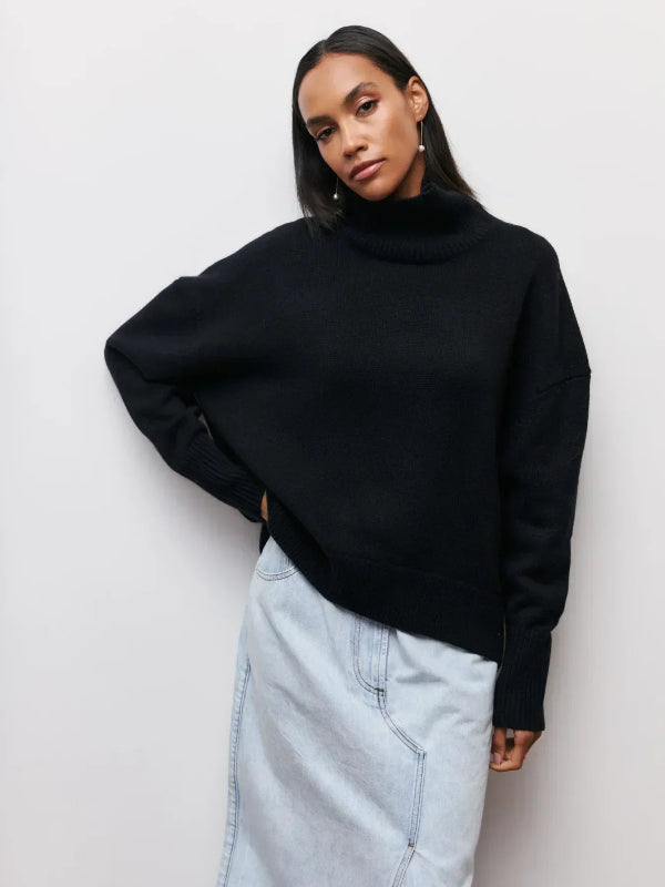 Neasa | Sweater with turtle neck