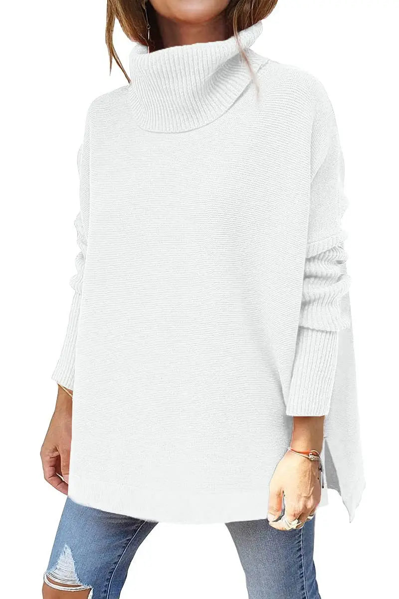 Emi - High neck knitted sweater