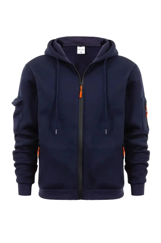 Zeus | Men's full zip hoodie jacket