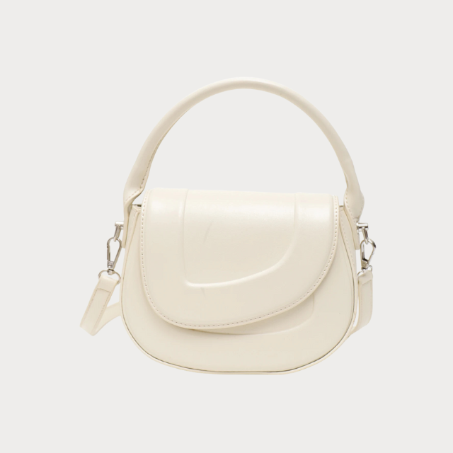 Novessa | Luxe Statement Minimalist Saddle Bag