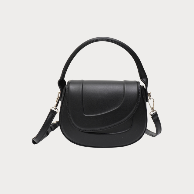 Novessa | Luxe Statement Minimalist Saddle Bag