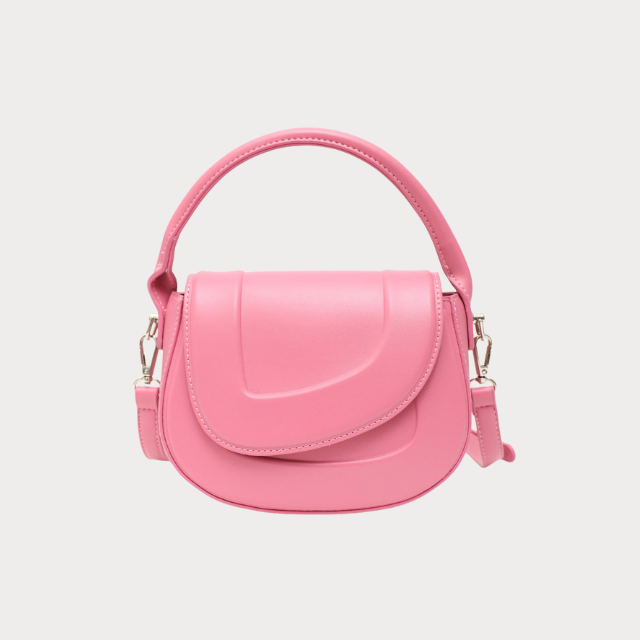 Novessa | Luxe Statement Minimalist Saddle Bag