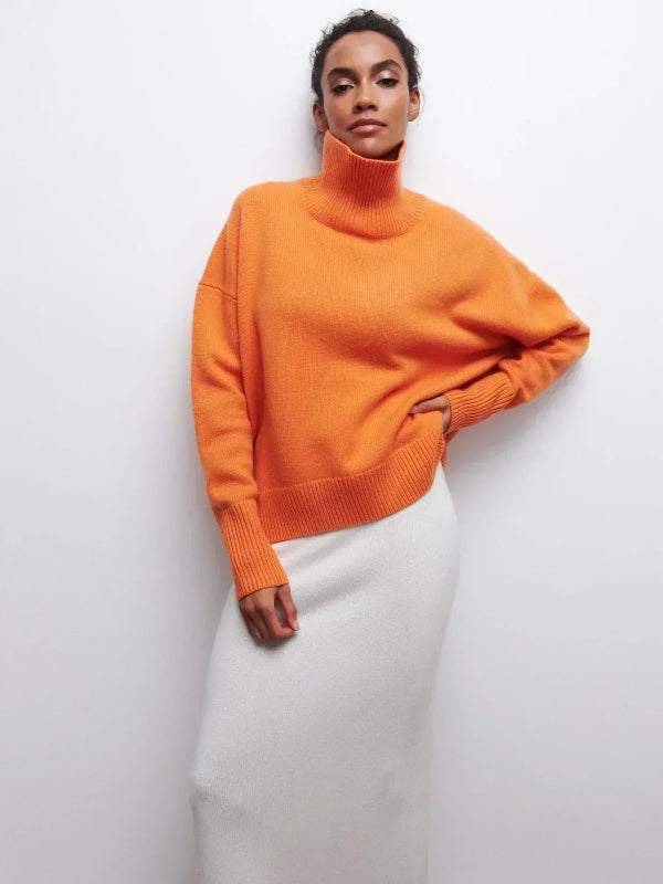 Neasa | Sweater with turtle neck