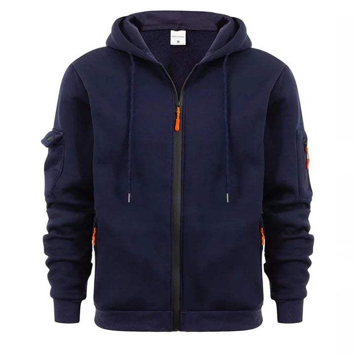 Zeus | Men's full zip hoodie jacket