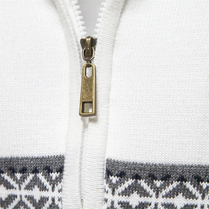 Justine | High-quality sweatshirt with retro pattern