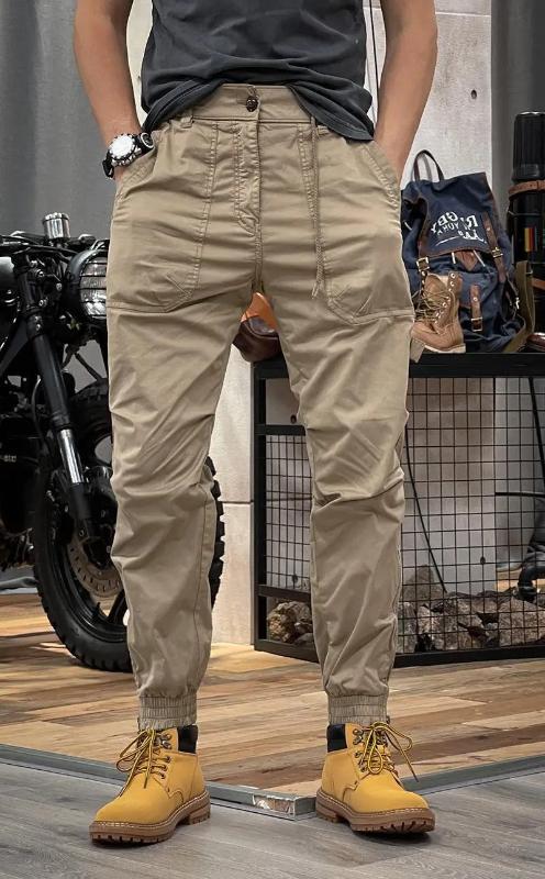 Lemuel | Stretch cargo pants with pockets