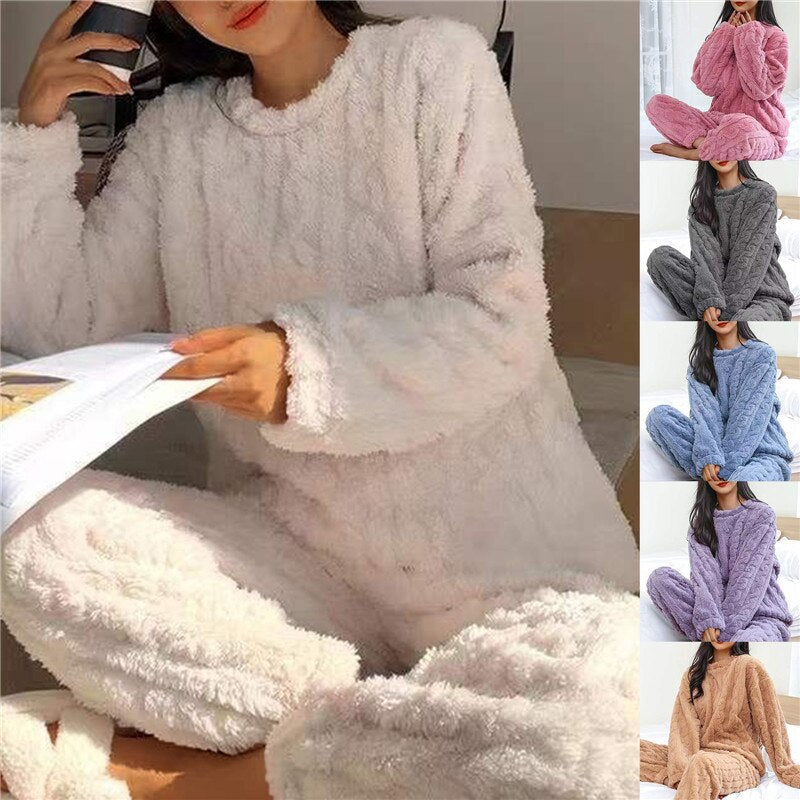 Ophelia | Fleece pajamas for women