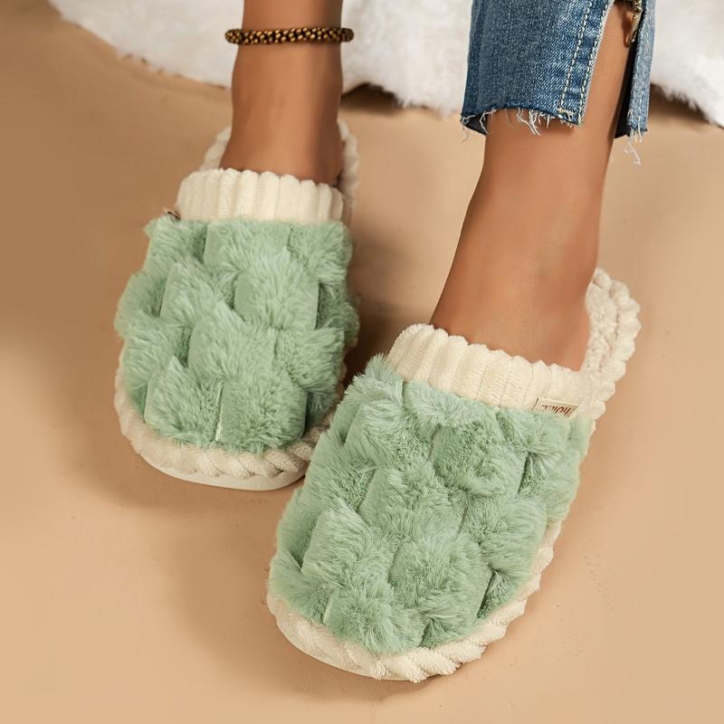 Catherine | Cozy winter fuzzy slippers