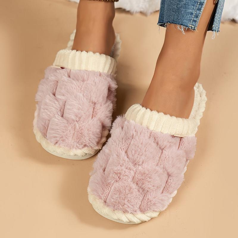 Catherine | Cozy winter fuzzy slippers