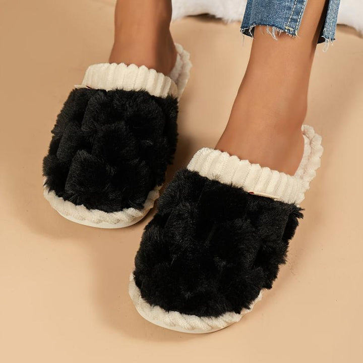 Catherine | Cozy winter fuzzy slippers