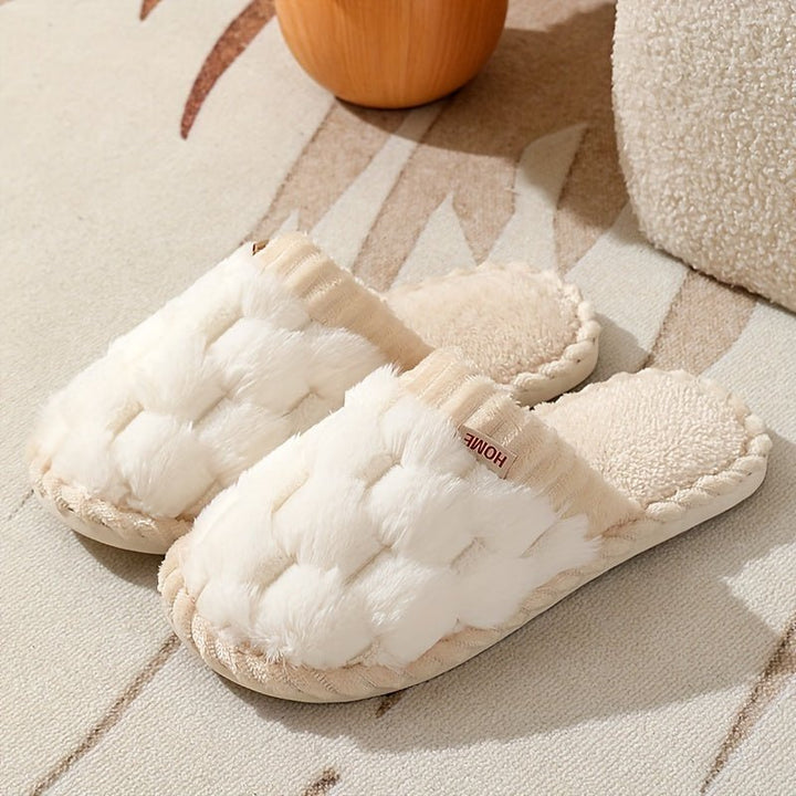 Catherine | Cozy winter fuzzy slippers