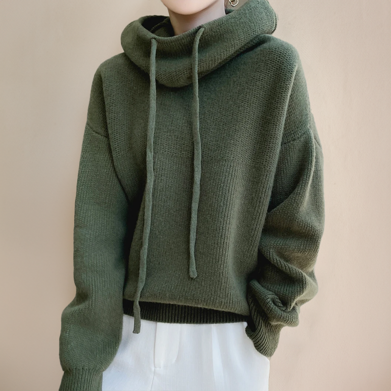 Valerie | Knitted hoodie