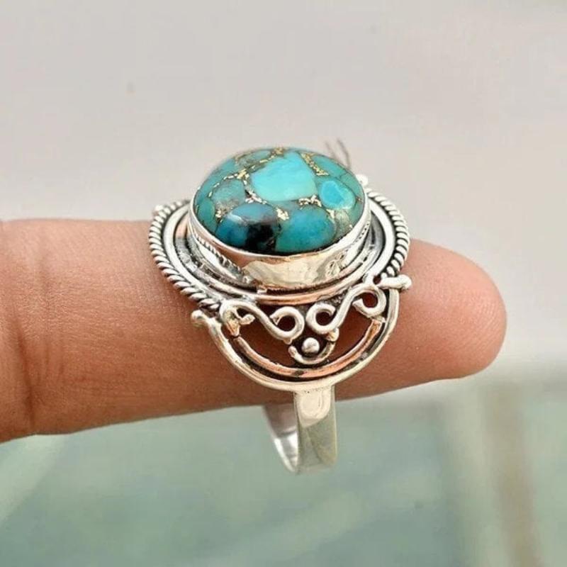 Reign | Boho turquoise ring