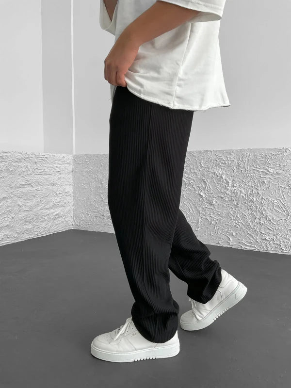 Jason | Ribbed spandex comfort pants