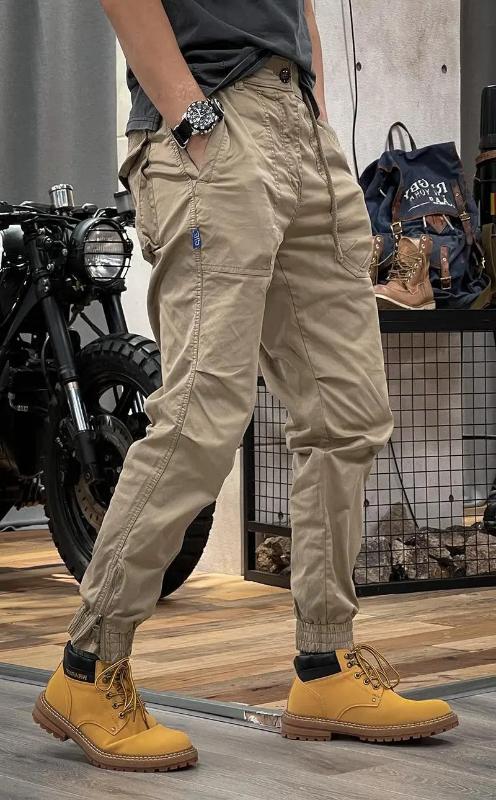 Lemuel | Stretch cargo pants with pockets