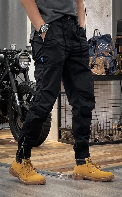 Lemuel | Stretch cargo pants with pockets