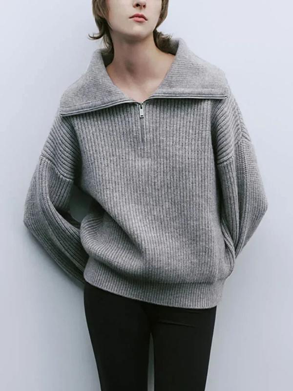 Shaina | Zipper sweater