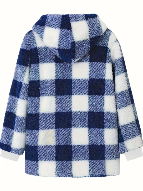 Moia | Cozy plaid jacket