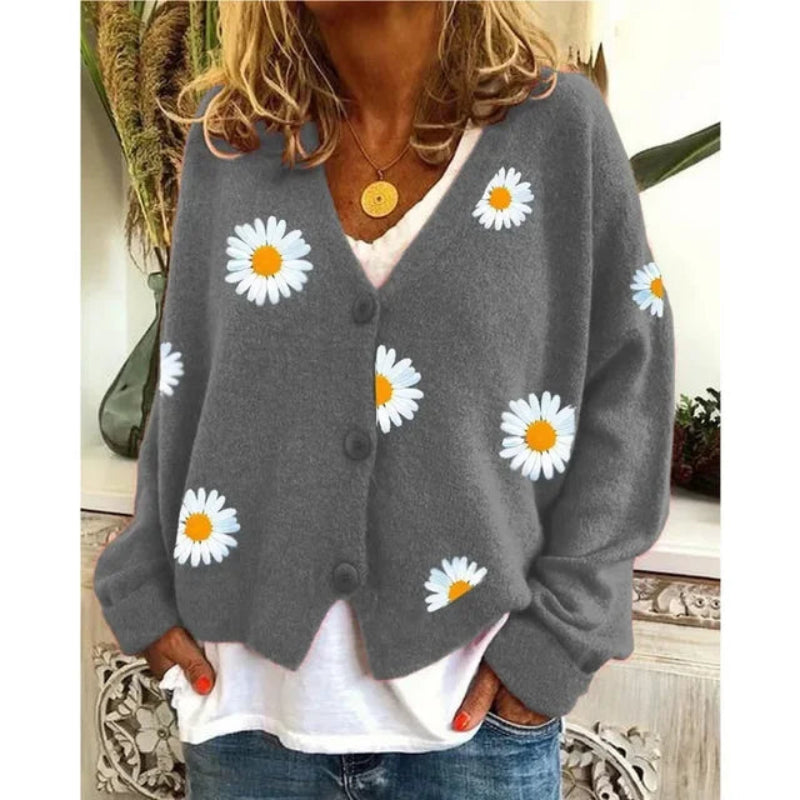 Paisley | Casual floral crochet cardigan