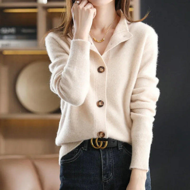 Amira | Soft button-up cardigan