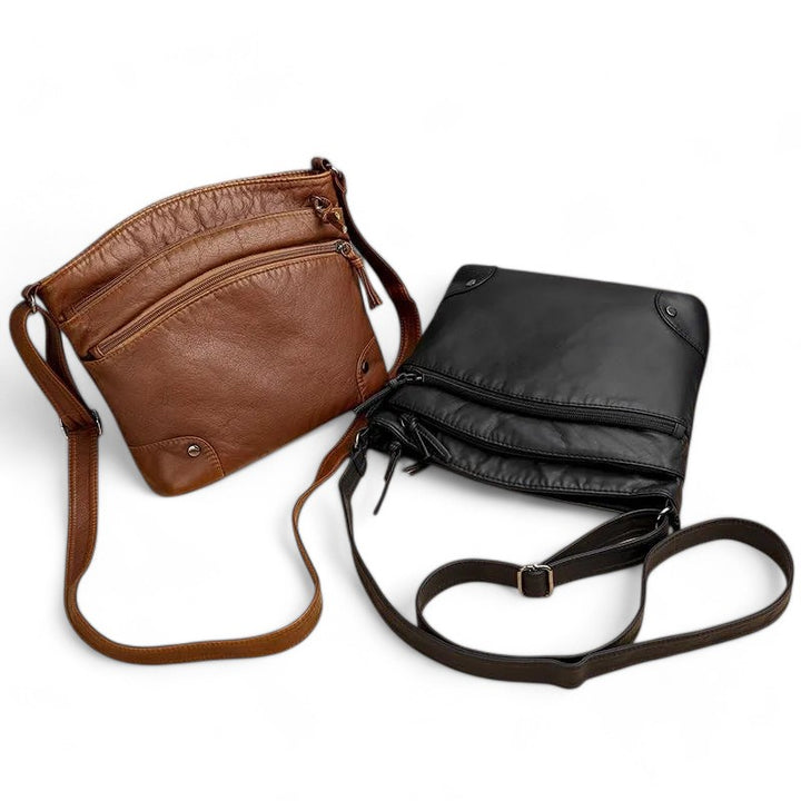 Ricah | Sleek leather shoulder bag