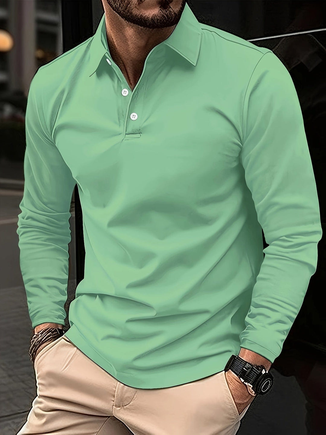 Felix - Long sleeve polo