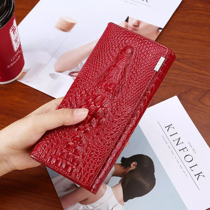 Ismoria | Elegant Embossed RFID Wallet