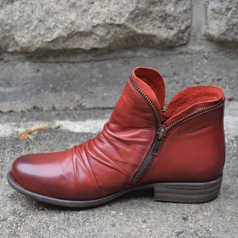 Zinnia | Elegant leather boots